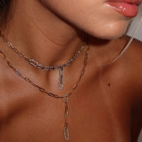 Luxe Rebel Lariat Necklace - Image 2