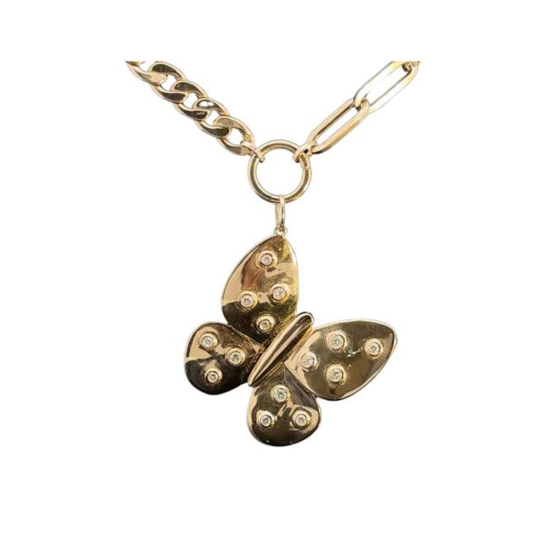 Mariposa Di Oro Pendant