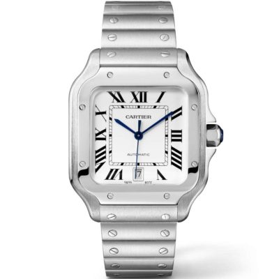 Cartier Santos Stainless pre-owned watch for sale in Sunset, FL